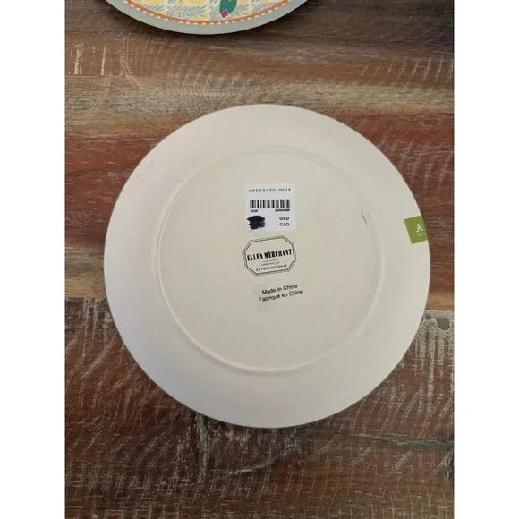 Ellen Merchant Melamine Side PlateSet of 2 - Picture 4 of 4